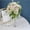 Yellow, variant on Jubipavy High-end Artificial Flowers Artificial Flowers 5 Forks Mini Roses Home Decoration Plastic Flowers