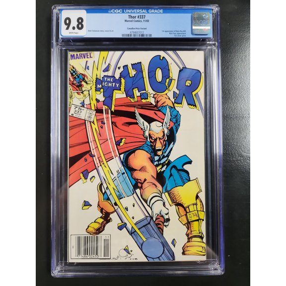Collectible Thor #337 - CGC 9.8 Comic Book