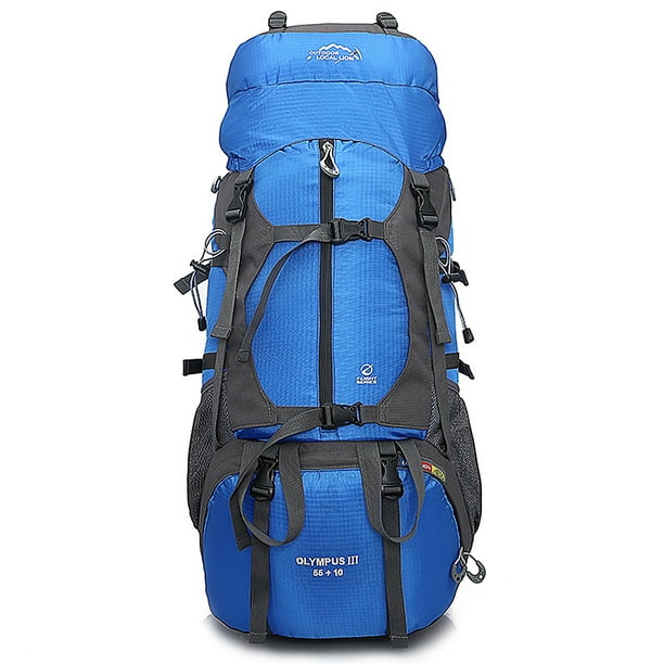 65L Men Women Trekking Backpack Mountaineering Bag Outdoor Travel Tent Backpack for Camping