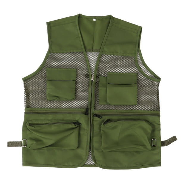 Fishing Vest,Military Vest Durable Breathable Mesh Fishing Vest