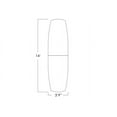 thumbnail image 2 of 14 Person Arc Boat Modular Powered Conference Table Square Metal Bases, 2 of 5