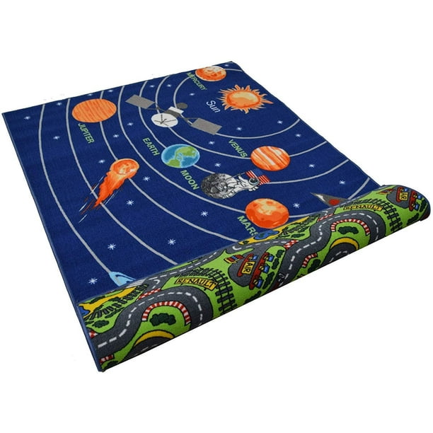 Double Sided Kids Play Mat 3x5 Rug for Boys Girls Kids ...