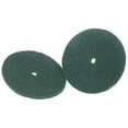 thumbnail image 2 of Koblenz 6'' Green Scrubbing Pads - 6" Diameter - 2/Set x 6" Diameter - Nylon Fiber - Green, 2 of 2