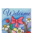 thumbnail image 5 of Northlight Welcome Easter Basket Outdoor House Flag 28" x 40", 5 of 7