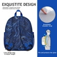 thumbnail image 4 of Chic Paisley Pattern Backpack - Waterproof Ergonomic School Bag with Durable Reinforced Stitching, 4 of 5