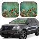 thumbnail image 1 of Fotbe Retro Birds Juego de 2 Piezas de Parasoles para Parabrisas | Bloqueador Solar para Auto | Accesorios Plegables para Protección Solar Interior-Small, 1 of 6
