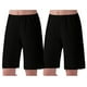 thumbnail image 1 of Lucakuins - Pantalones cortos para dormir de color sólido para mujer, pantalones cortos elásticos diarios de cintura alta Lucakuins moda, 1 of 10