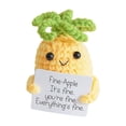 thumbnail image 2 of Peggybuy Mini Inspirational Dolls with Positive Card Birthday Gift for Friend (Pineapple), 2 of 2