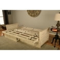 thumbnail image 4 of Kodiak Furniture Lexington Storage Futon in Weathered White w/ Cream Mattress, 4 of 5