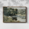 thumbnail image 2 of Vintage Landscape-CCCXLVI By Wexford Home Framed in Walnut Wood Gallery Wrapped Canvas 25 in. x 37 in., 2 of 7
