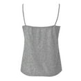 thumbnail image 4 of Camisetas sin mangas con tirantes brillantes para mujer, sexy, con brillo, estilo swing, ropa de club, 4 of 4