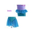 thumbnail image 4 of Little Girls Princess Mermaid Costume for Girls Dress Up with Accessory for Christmas Birthday Party Supplies, 4 of 8