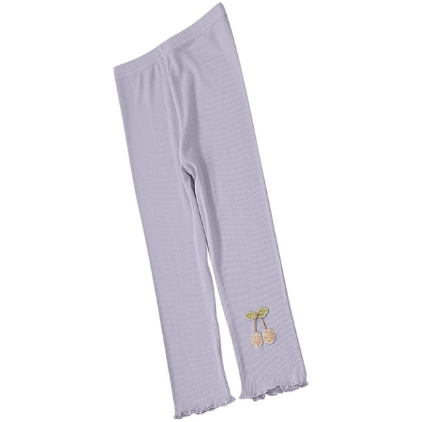 Odeerbi 2-10 Años Niñas Mallas Elásticas de Modal Pantalón Cintura Media Pantimedias