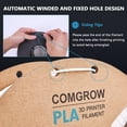 thumbnail image 3 of Filamento para impresora 3D Comgrow PLA de 1,75 mm, bobina de 1 kg, blanco, 3 of 8