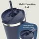 thumbnail image 2 of Termo Contigo Vaso Térmico Asa 40oz Acero Mezcladora Shaker azul, 2 of 6