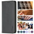 thumbnail image 2 of Magnetic Luxury Wallet Bag Phone Case For Xiaomi Redmi Note 12 Turbo 12S Note12 Pro 4G Note12S 4G Flip Cover Shockproof Cases green Redmi Note 12 Turbo, 2 of 6