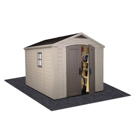 Meitola Outdoor Storage Shed Mat,Waterproof and Dustproof Outdoor Carport Mat—Backing Prevents Liquid Penetrationï&