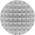 thumbnail image 1 of Ahgly Company Indoor Round Patterned Gunmetal Gray Area Rugs, 8' Round, 1 of 6