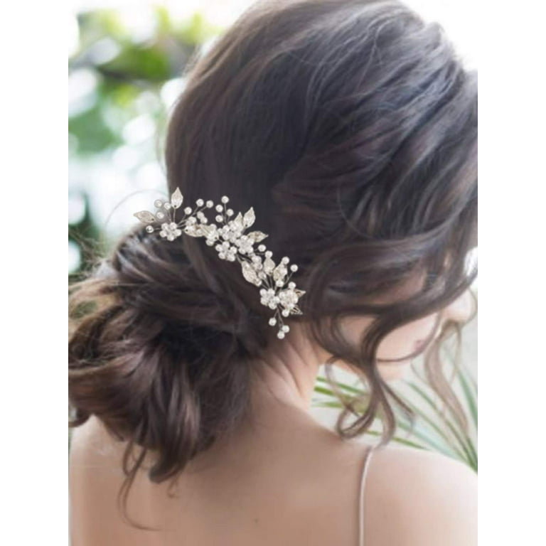Girls wedding on sale hair accessories