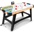 thumbnail image 1 of SereneLife 58" Air Hockey Game Table with 2X Stronger Motor, Digital LED Scoreboard, Puck Dispenser & Complete Accessories, 1 of 5