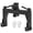 Black | Add a Pair Of Gloves, variant on QinaQin 3 Point Quick Hitch, 3000 Lb Tractor Attachment Connector with Dual Receivers for Class 1 Tractors