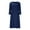 Navy, variant on Diufon Women's Casual Long Sleeve Dresses Cotton Spring Summer Pleated Crewneck Maxi Dress Plus Size Loose Dress
