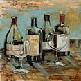 thumbnail image 2 of French-Roussia, Heather A. 12x12 White Modern Wood Framed Museum Art Print Titled - Wine I, 2 of 4