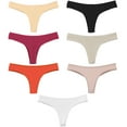 thumbnail image 4 of Baywell Large Women's Underwear Pure Cotton Sexy thong Temptation Unseen Triangle Pants S-XL, 4 of 5