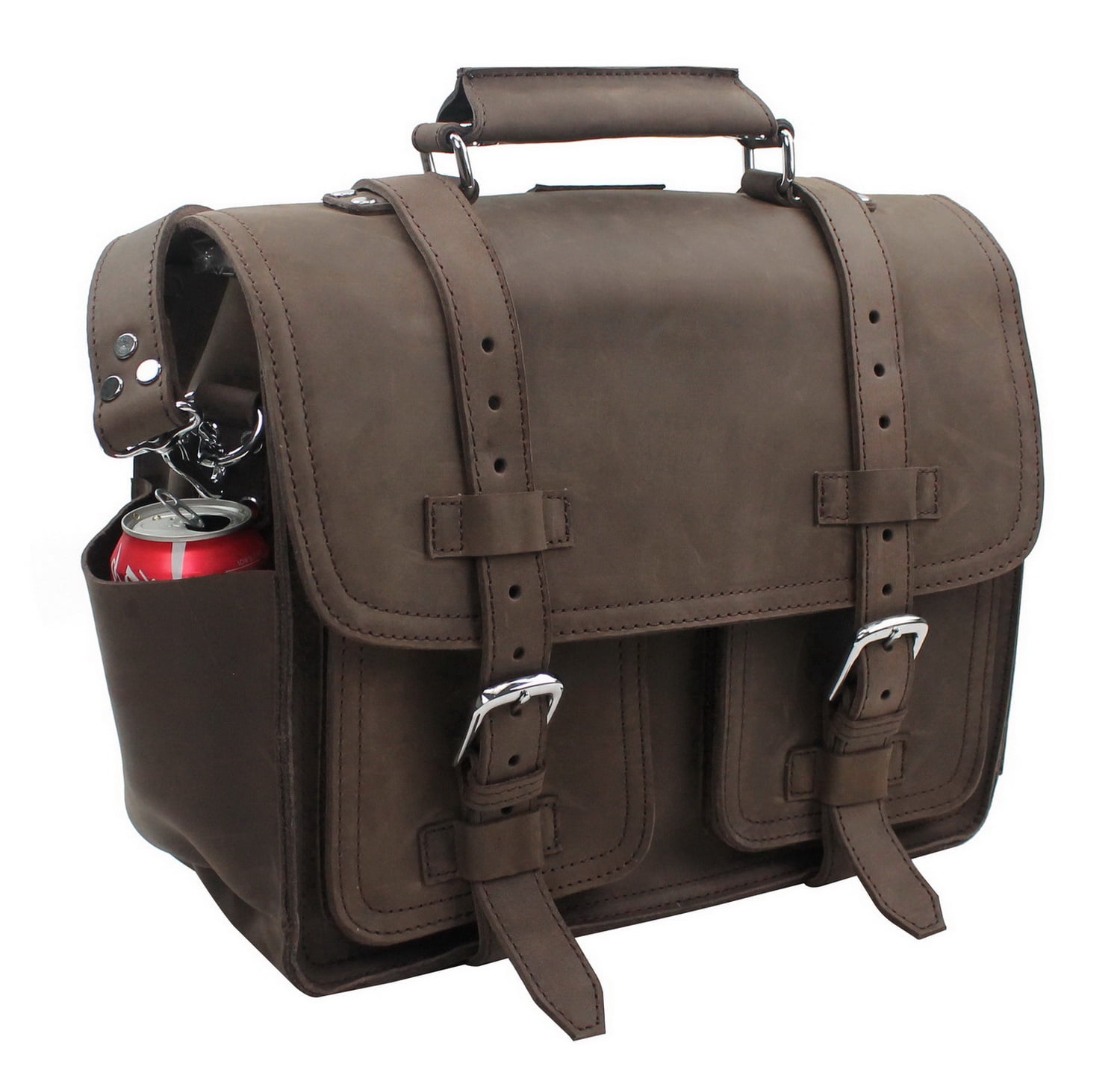 heavy duty leather briefcase
