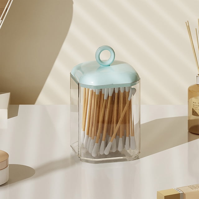 Transparent Acrylic Cosmetic Storage Ash Proof Storage Cosmetic Storage Box Swab Box With Lid Ash Proof Storage Case