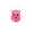 #Pink, variant on Halloween Ghost Squishy Stress Ball, Glitter Filled Cute Ghost Squeeze Fidget Toy, Slow Rising Sensory Toy for Kids, Halloween Party Favors, Treat Bag Fillers & Desk Decor