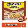 thumbnail image 2 of Maruchan Ramen Noodle Soup, Pork Flavor Instant Noodles, 3 oz, 2 of 10