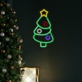thumbnail image 4 of Northlight Christmas Tree LED Neon Lighted Wall or Window Decoration - 15", 4 of 9