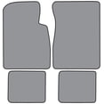 thumbnail image 1 of 1960 Ford Starliner Floor Mat 4pc (FM36F FM18R) 02 Red Loop with Logo #210 Starliner in 1801 White Thread, 1 of 4