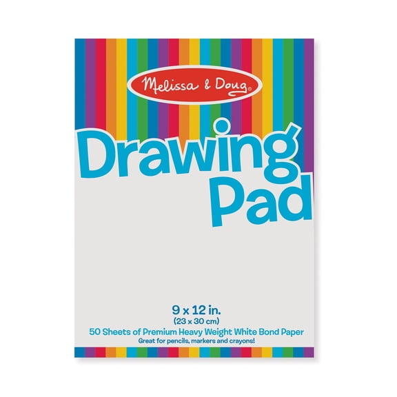 Melissa & Doug Drawing Pad 9 x 12 in