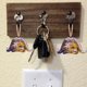 thumbnail image 5 of Popular juego de calamar pandent de madera mismo estilo miniatura personajes de dibujos animados decoración colgante, 5 of 8