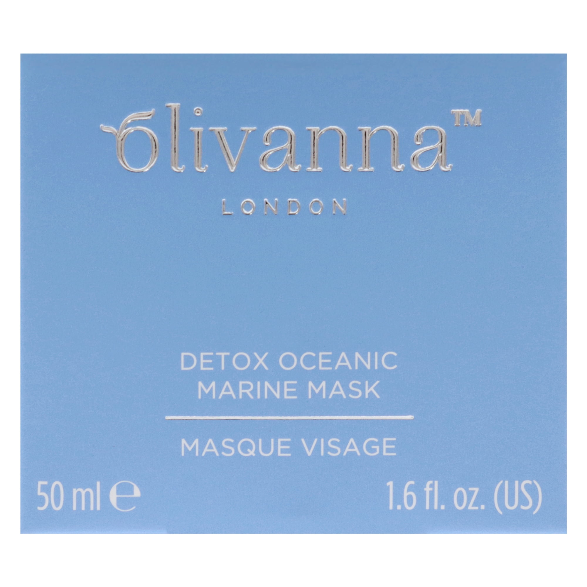 Olivanna Detox Oceanic Marine Mask, Face Mask Skincare, 1.6 oz