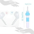 thumbnail image 3 of Fiudx Limpiador de Oídos de Acero Inoxidable, Diseño Dos En Uno, Resorte de 360 Grados, Material Inoxidable, Removedor de Cerumen para Adultos, Estuche Portátil Incluido, Cuidado Auditivo Familiar, H, 3 of 6