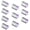Purple, variant on Mini LED Lights, 10 PCS Small Spotlight Battery Operated Tiny SMD Lamp for DIY Craft & Creative Decor. Perfect for Miniatures, Displays, and Custom Projects (Cool White)