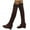 Brown, variant on Knee High Boots for Women Fashion Casual Wedge Knee Length Tall Boots Over The Knee Long Boots