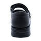 thumbnail image 4 of Zapato escolar Coqueta para niña de piel negro Nora con tira de contacto, 4 of 6