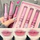 thumbnail image 2 of Garden Pink Solid Lip Gloss, Moisturizing Nourishing Water-gloss Mirror Glass Lip Tinted Lipstick, Dewy Lip Gloss,Pink Lip Glaze, 2 of 5