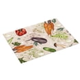 thumbnail image 2 of Easygdp Cute Vegetables Microfiber Absorbent Dish Drying Pad,Kitchen Drying Mat,Can Be Hung, Strong Water Absorption Capacity,Quick Drying, 2 of 9