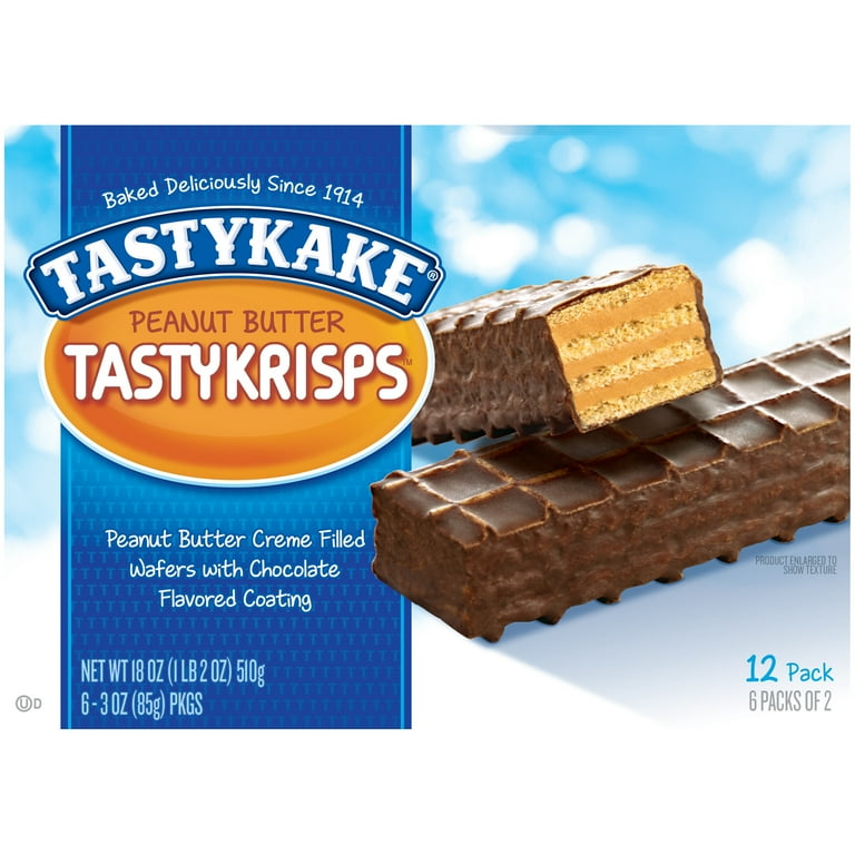 Tastykake Peanut Butter Tastykrisps, 18 oz. Box - Walmart.com
