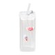 thumbnail image 1 of Vaso De Cristal Con Pajita Térmica 400 Ml Vaso Para Bebidas Frías Vaso Para Zumo Con Tapa Vaso Para Leche Textura De Cristal Adecuado Para Bebidas Taza De Café, 1 of 2