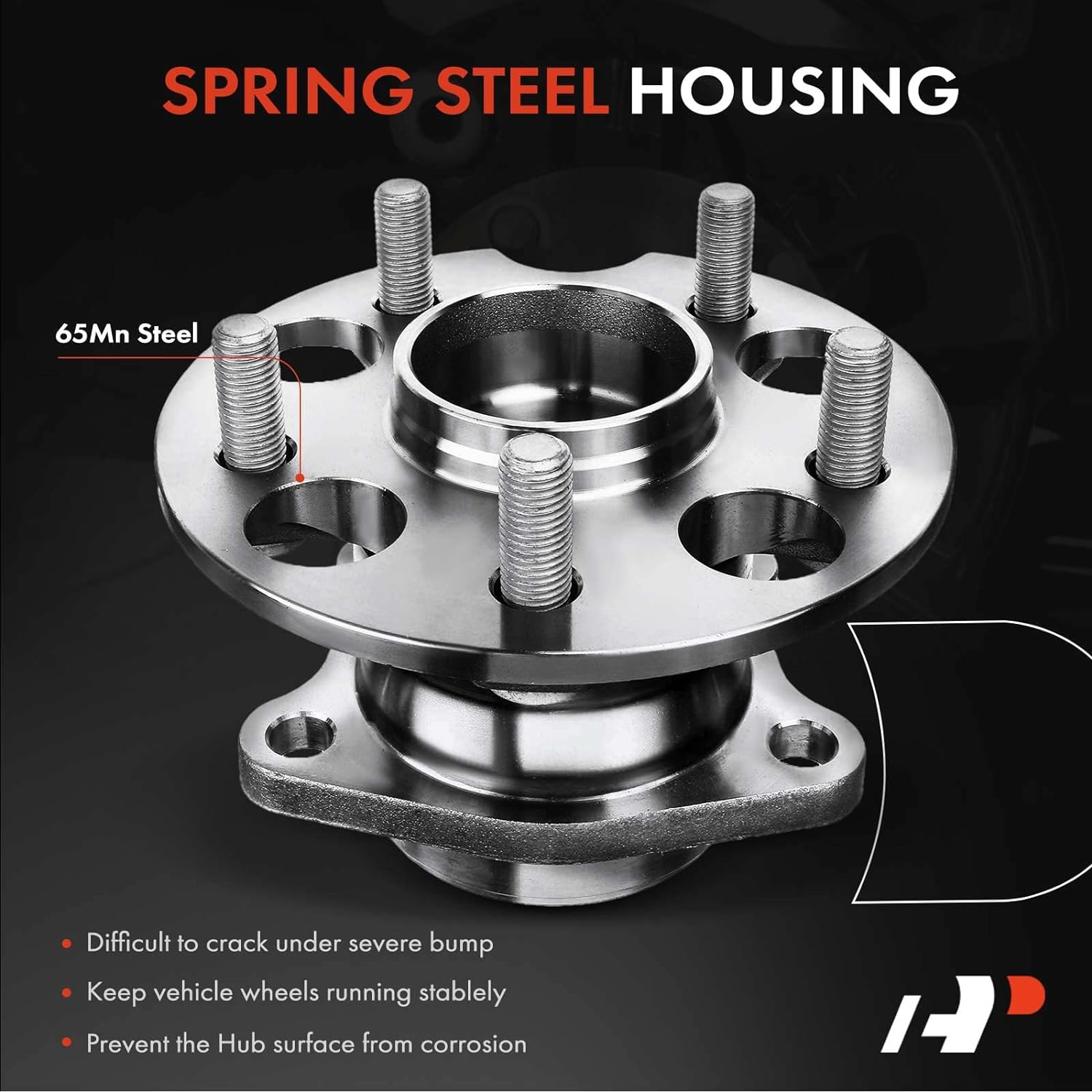 Detroit Axle Rear Wheel Bearing Hub Assembly For 2011-2020 Toyota Sienna AWD - Left Or Right