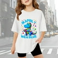 thumbnail image 2 of TIEVOSA Awareness Periodic Table T Shirt（3 14year） for 2-11 Years(White), 2 of 8