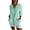 001_Green, variant on Button Down Shirts Women Long Trendy Casual Striped Boho Button Down Shirt Deep V Neck Rolled Sleeve Blouse Womens Blouses