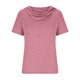thumbnail image 4 of Camiseta de manga corta holgada informal lisa con cuello en V y cuello en V de verano para mujer OAVQHLG3B Store lin121212, 4 of 5