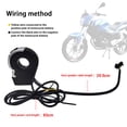 thumbnail image 3 of Altavoz para motocicleta de 12V resistente al agua Compatible con Bluetooth Radio FM reproductor MP3, 3 of 9